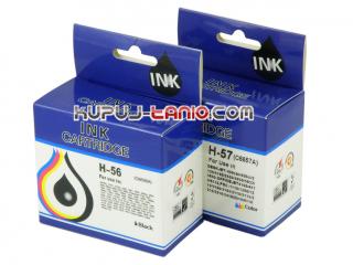 HP 56 + HP 57 tusze (Celto) tusze HP PSC 1315, HP PSC 1210, HP PSC 2210, HP PSC 1215, HP PSC 1310, HP Officejet 6110