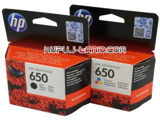 HP 650 Black + Color oryginalne tusze do HP Deskjet Ink Advantage 2515, HP Deskjet Ink Advantage 1515, HP Deskjet Ink Advantage 3545