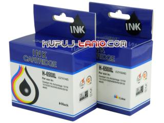 HP 650XL Black + Color (Celto) tusze HP Deskjet Ink Advantage 1515, HP Deskjet Ink Advantage 2515, HP Deskjet Ink Advantage 3545