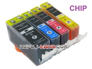 .PGI-520BK - CLI-521 tusze do Canon (4 szt  z chipami, Celto) tusze Canon Pixma iP4700, Canon Pixma MP560, Canon Pixma iP4600, Canon Pixma MP550