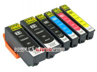 T3357 = 33XL tusze Epson (6 szt. Celto) tusze do drukarek Epson XP-540, Epson XP-635, Epson XP-640, Epson XP-645, Epson XP-530, Epson XP-630