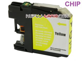 tusz LC123Y XL do Brother (Crystal) tusz do Brother MFC-J6920DW, Brother DCP-J552DW, Brother MFC-J6520DW, Brother DCP-J152W, Brother DCP-J132W