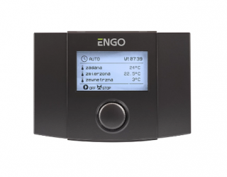 EWT100 - Regulator pogodowy do regulacji jednego obiegu grzewczego, Engo Controls Regulator pogodowy EWT100 ENGO