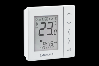 SALUS VS20WRF Cyfrowy regulator temperatury 4w1  bialy 615172642