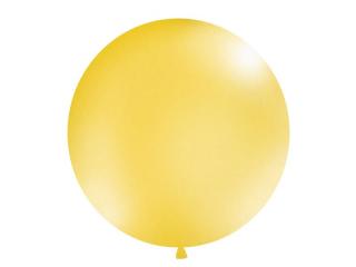 Balon 1m, okrągły, Metallic złoty, 1szt.