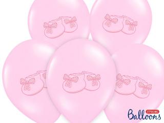 Balony 30cm, Bucik, Pastel Baby Pink, 1szt.