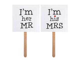 Karteczki I'm his MRS/I'm her MR, 1op.