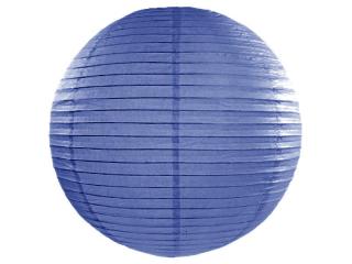 Lampion papierowy, k. niebieski, 45cm, 1szt.