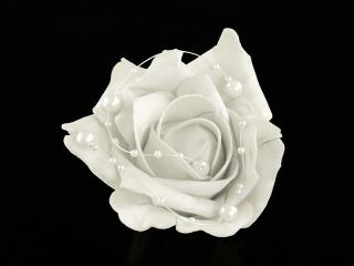Róże na przyssawkach, biały, 10cm, 1op.