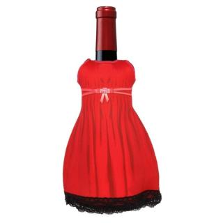 Sukienka na butelkę-Lady diVinto Czerwona (1szt)