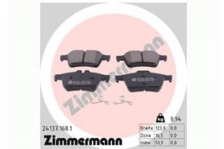Klocki hamulcowe – tylne Focus Mk2 / Mk3 * C-max - ZIMMERMANN