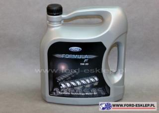 Olej silnikowy - syntetyk FORD FORMULA F 5W-30 5l 155D3A - zastąpiony przez FORD Motorcraft 15CF54