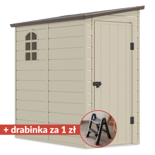 Domek na narzędzia BOSTON 109x192cm Beige - Hardmaister