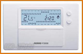 Termostat regulator temperatury tygodniowy F2006 FERRO elektroniczny