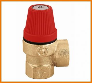 Zawór bezpieczeństwa 1/2" 6 bar 311460 CALEFFI cwu