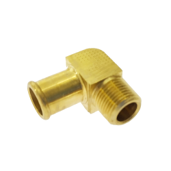 Kolanko wodne 90deg; 16mm / NPT-M 3/8 do reduktora COBRA  mosiężne Kolanko wodne 90deg; 16mm / NPT-M 3/8 do reduktora COBRA  mosiężne
