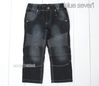 BLUE SEVEN Spodnie jeans z ozdobnymi przeszyciami