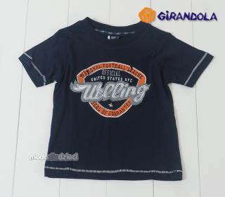 Granatowy T-shirt dla fana futbolu - Girandola