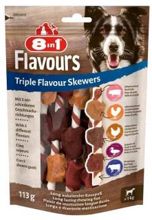 8in1Triple Flavour Skewers Gryzak dla psa 113g