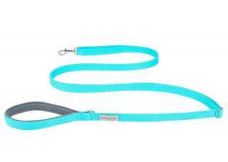 Amiplay Easy Fix Samba Smycz regulowana dla psa rozm. XL 25mm/300cm kolor turkusowy