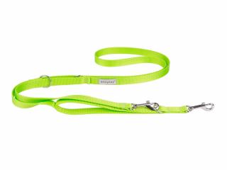 Amiplay Samba Smycz regulowana 7in1 rozm. L 25mm/200cm kolor zielony WYPRZEDAŻ