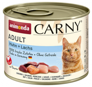 Animonda Carny Kot Adult Mokra Karma z kurczakiem i łososiem 200g