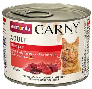 Animonda Carny Kot Adult Mokra Karma z wołowiną 200g