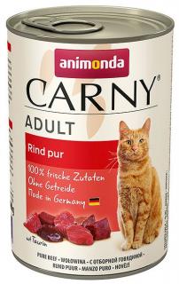 Animonda Carny Kot Adult Mokra Karma z wołowiną 400g