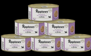 Applaws Natural Kot Food Mokra Karma z makrelą i sardynkami 6x70g PAKIET
