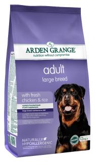 Arden Grange Pies Adult Large Breed Sucha Karma z kurczakiem 12kg