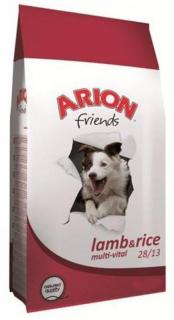Arion Friends Pies Multi-Vital 28/13 lamb  rice Sucha Karma z jagnięciną 15kg