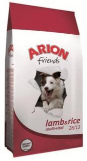 Arion Friends Pies Multi-Vital 28/13 lamb  rice Sucha Karma z jagnięciną 2x15kg DWU-PAK