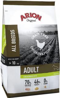 Arion Original Pies Adult Grain Free Chicken  Potato Sucha Karma z kurczakiem 2x12kg DWU-PAK