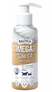 Baltica Gold Oil Omega-3 Olej rybny dla psa i kota 100ml