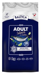 Baltica Hypoallergenic Adult Large Salmon with Rabbit Sucha Karma z łososiem i królikiem dla psa 9kg