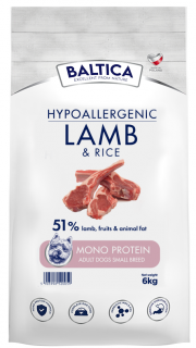 Baltica Hypoallergenic Junior Large LambRice Sucha Karma z jagnięciną dla szczeniaka 6kg