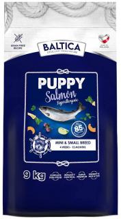 Baltica Hypoallergenic Pies Puppy Small Salmon Sucha Karma z łososiem 9kg