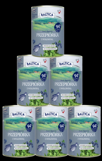 Baltica Smaki Regionów Adult Mokra Karma z wołowiną dla psa 6x400g PAKIET
