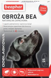 Beaphar Bea Obroża refleksyjna na kleszcze i pchły dla psów 65cm WYPRZEDAŻ