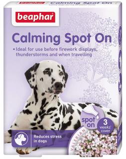 Beaphar Calming Spot On krople uspokajające dla psa 3x0.7ml