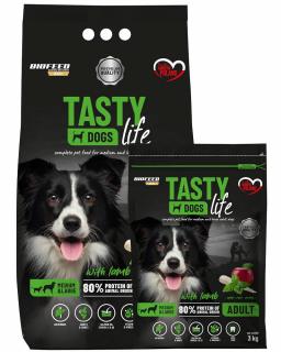 Biofeed Tasty Dogs Lamb Adult MediumLarge Sucha Karma z jagnięciną dla psa 12kg+3kg GRATIS