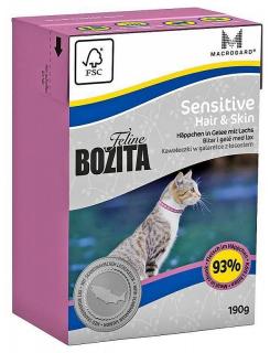 Bozita Kot Sensitive Hair  Skin Mokra Karma (galaretka) 190g