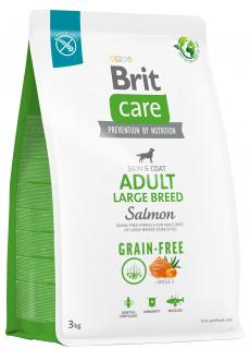 Brit Care Grain-Free Pies Large Adult Salmon Sucha Karma z łososiem 3kg