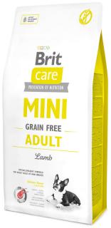 Brit Care Grain Free Pies MINI Adult Lamb Sucha Karma z jagnięciną 2x7kg DWU-PAK