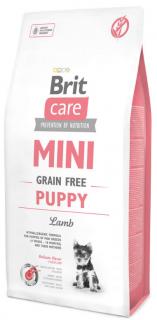 Brit Care Grain Free Pies MINI Puppy Lamb Sucha Karma z jagnięciną 2x7kg DWU-PAK