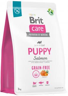 Brit Care Grain-Free Pies Puppy Salmon Sucha Karma z łososiem 3kg