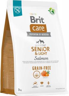 Brit Care Grain-Free Pies Senior  Light Salmon Sucha Karma z łososiem 3kg