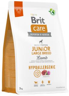 Brit Care Hypoallergenic Pies Junior Large Breed Lamb Sucha Karma z jagnięciną 3kg