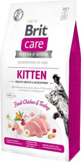 Brit Care Kot Grain Free Kitten Sucha Karma 7kg [Data ważności: 06.03.2025]