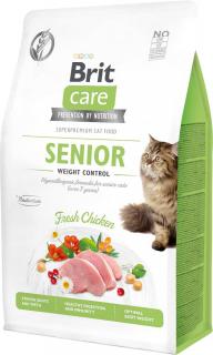 Brit Care Kot Grain Free Senior  Weight Control Sucha Karma 400g